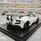 [VIP] 1:18 Ferrari 2019 F8 Tributo LBWK GT bianco modellino di auto resina