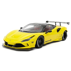 [VIP] 1:18 Ferrari 2019 F8 Tributo LBWK GT Yellow Model Car Resin