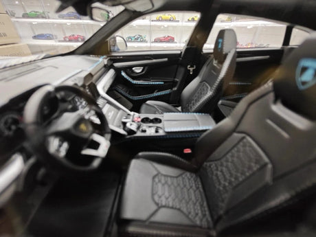 [VIP] 1:18 Lamborghini 2018 Urus LBWK Widebody Blue Model Car Resin