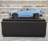 [VIP] 1:18 Lamborghini 2018 Urus LBWK Widebody blå modellbil harts
