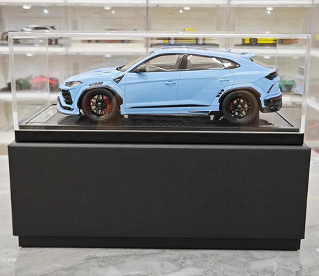 [VIP] 1:18 Lamborghini 2018 Urus LBWK Widebody Blue Model Car Resin