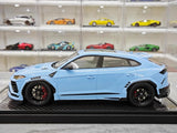 [VIP] 1:18 Lamborghini 2018 Urus LBWK Widebody blå modellbil harts