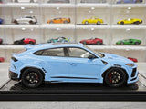[VIP] 1:18 Lamborghini 2018 Urus LBWK Widebody blå modellbil harts