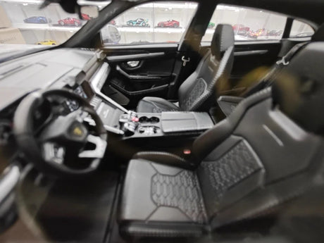 [VIP] 1:18 Lamborghini 2018 Urus LBWK Widebody Gray Model Car Resin