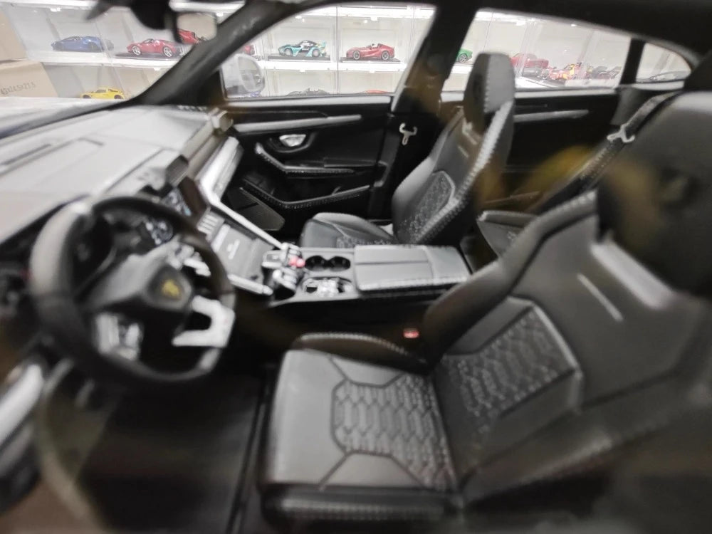 [VIP] 1:18 Lamborghini 2018 Urus LBWK Widebody grigio modellino di auto resina