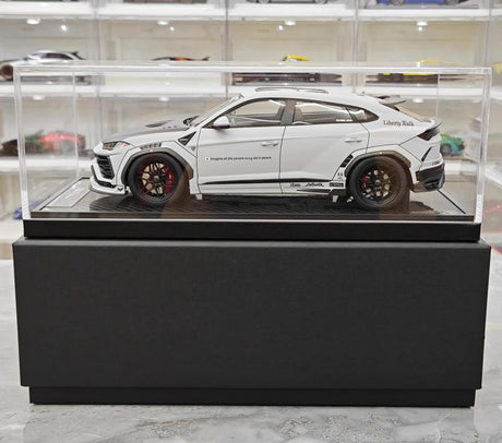 [VIP] 1:18 Lamborghini 2018 Urus LBWK Widebody Gray Model Car Resin
