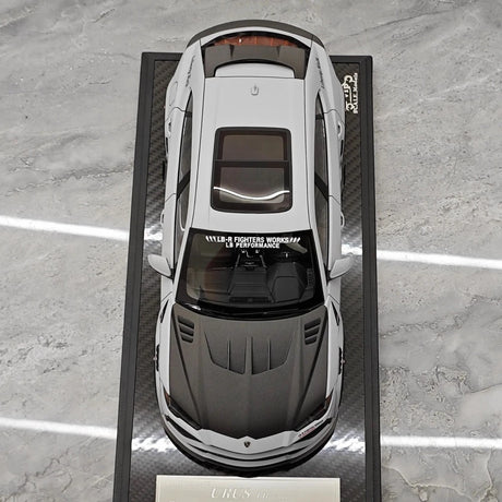 [VIP] 1:18 Lamborghini 2018 Urus LBWK Widebody Gray Model Car Resin