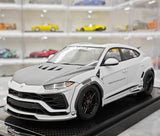 [VIP] 1:18 Lamborghini 2018 Urus LBWK Widebody grijs modelauto Hars