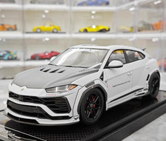 [VIP] 1:18 Lamborghini 2018 Urus LBWK Widebody grigio modellino di auto resina