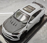 [VIP] 1:18 Lamborghini 2018 Urus LBWK Widebody grijs modelauto Hars
