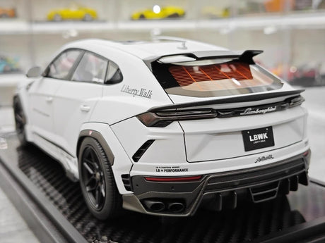 [VIP] 1:18 Lamborghini 2018 Urus LBWK Widebody Gray Model Car Resin