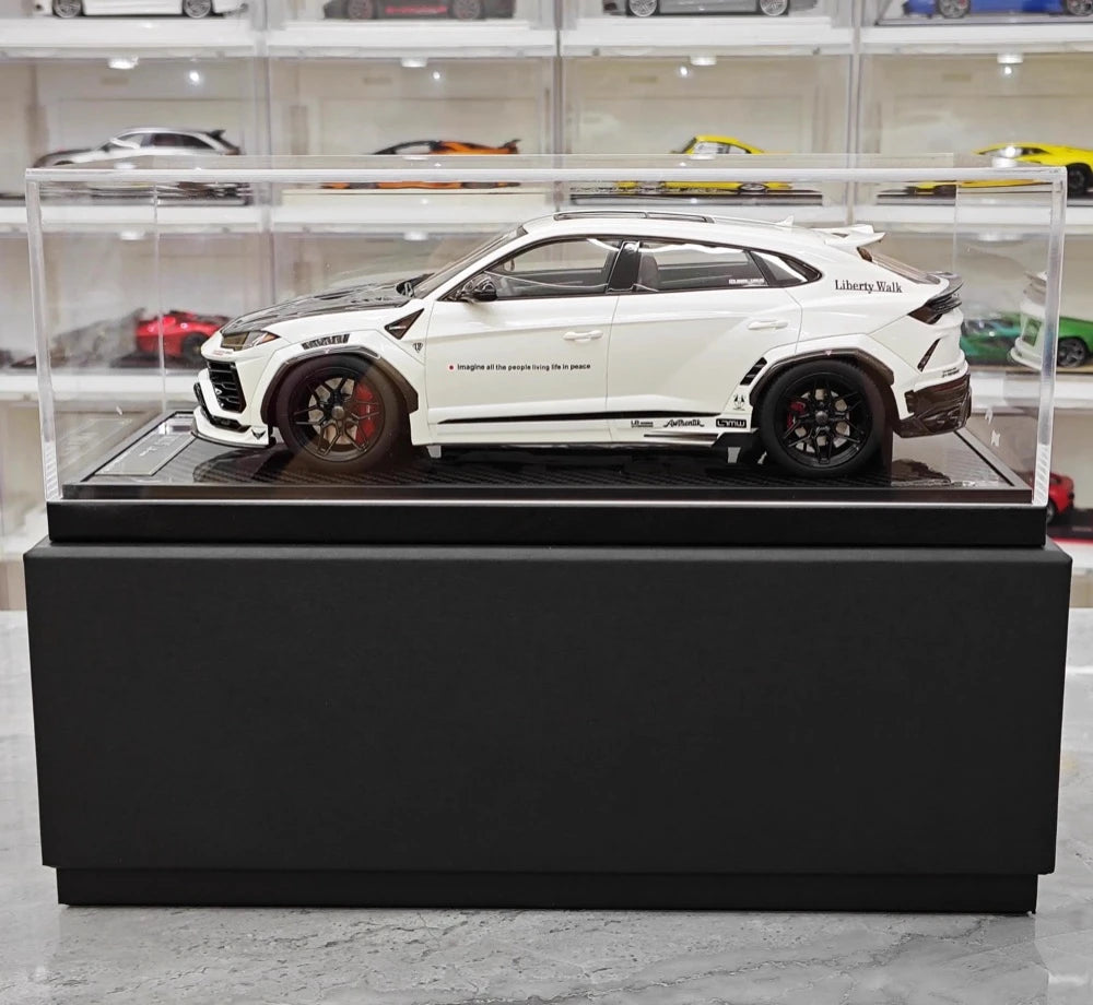 [VIP] 1:18 Lamborghini 2018 Urus LBWK Widebody White Model Car Resin