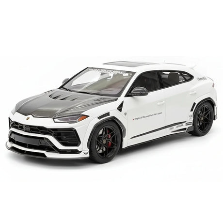[VIP] 1:18 Lamborghini 2018 Urus LBWK Widebody White Model Car Resin