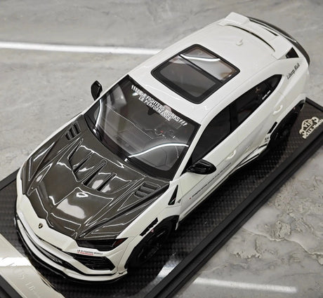 [VIP] 1:18 Lamborghini 2018 Urus LBWK Widebody White Model Car Resin