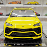 [VIP] 1:18 Lamborghini 2018 Urus LBWK Widebody イエロー モデルカー レジン