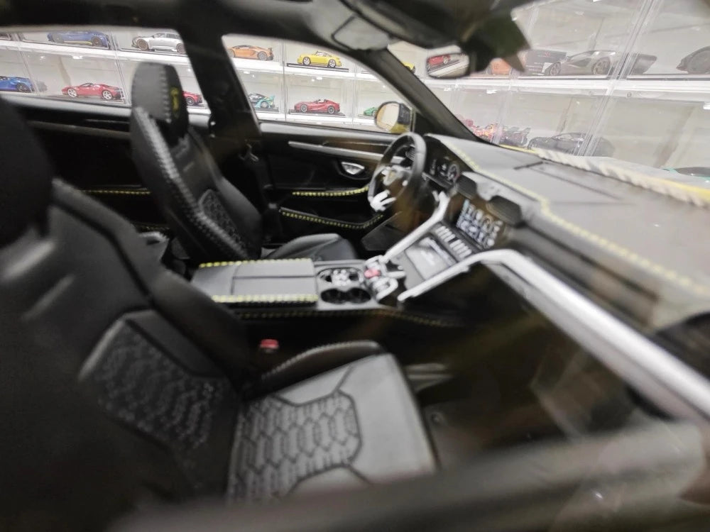 [VIP] 1:18 Lamborghini 2018 Urus LBWK Widebody jaune voiture miniature Resin
