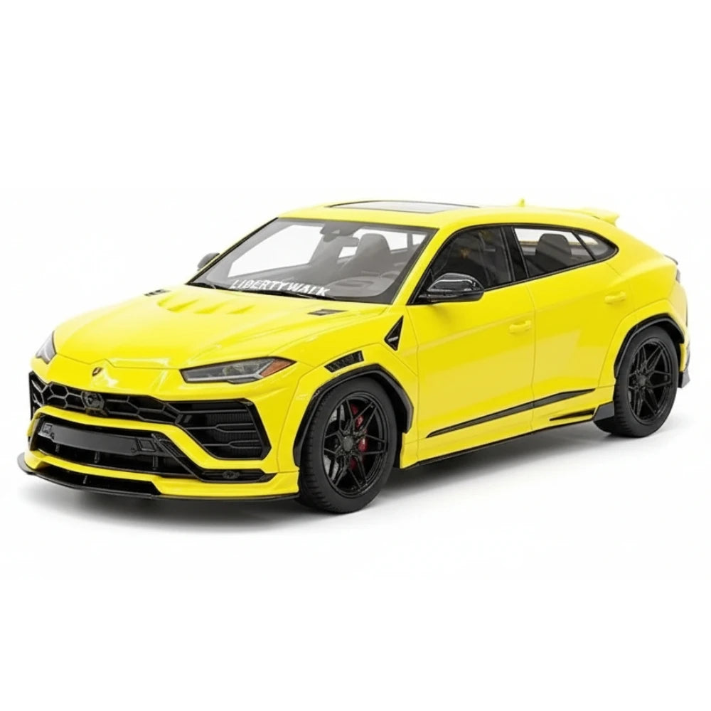 [VIP] 1:18 Lamborghini 2018 Urus LBWK Widebody jaune voiture miniature Resin