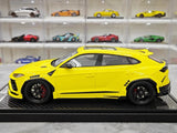 [VIP] 1:18 Lamborghini 2018 Urus LBWK Widebody イエロー モデルカー レジン