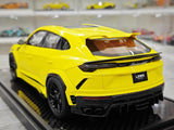 [VIP] 1:18 Lamborghini 2018 Urus LBWK Widebody イエロー モデルカー レジン