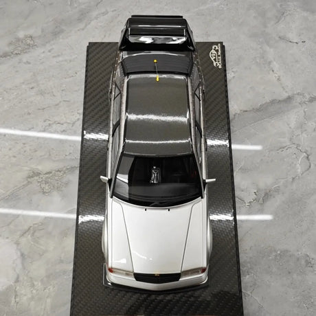 [VIP] 1:18 Mercedes-Benz 1990 W201 190E 2.5-16 Evo 2 A$AP Rocky Silver Star Model Car Resin