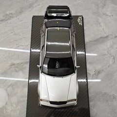 [VIP] 1:18 Mercedes-Benz 1990 W201 190E 2.5-16 Evo 2 A$AP Rocky Silver Star Model Car Resin
