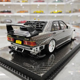 [VIP] 1:18 Mercedes-Benz 1990 W201 190E 2.5-16 Evo 2 A$AP Rocky シルバー Star モデルカー レジン