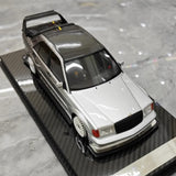 [VIP] 1:18 Mercedes-Benz 1990 W201 190E 2.5-16 Evo 2 A$AP Rocky シルバー Star モデルカー レジン