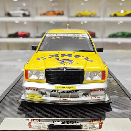 [VIP] 1:18 Mercedes-Benz 1990 W201 190E 2,5-16 Evo 2 A$AP Rocky Camel Trophy Modellauto-Harz