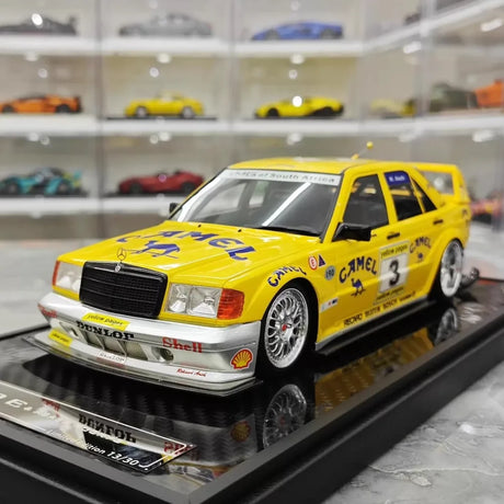 [VIP] 1:18 Mercedes-Benz 1990 W201 190E 2,5-16 Evo 2 A$AP Rocky Camel Trophy Modellauto-Harz