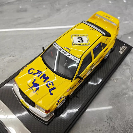 [VIP] 1:18 Mercedes-Benz 1990 W201 190E 2,5-16 Evo 2 A$AP Rocky Camel Trophy Modellauto-Harz