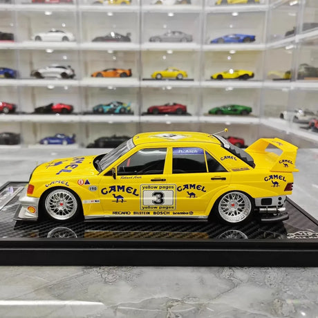 [VIP] 1:18 Mercedes-Benz 1990 W201 190E 2,5-16 Evo 2 A$AP Rocky Camel Trophy Modellauto-Harz
