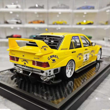 [VIP] 1:18 Mercedes-Benz 1990 W201 190E 2,5-16 Evo 2 A$AP Rocky Camel Trophy Modellauto-Harz