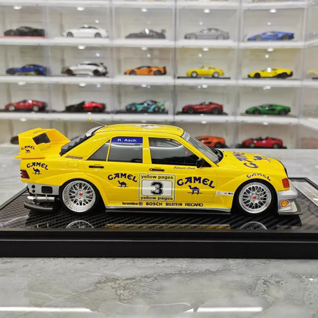 [VIP] 1:18 Mercedes-Benz 1990 W201 190E 2,5-16 Evo 2 A$AP Rocky Camel Trophy Modellauto-Harz
