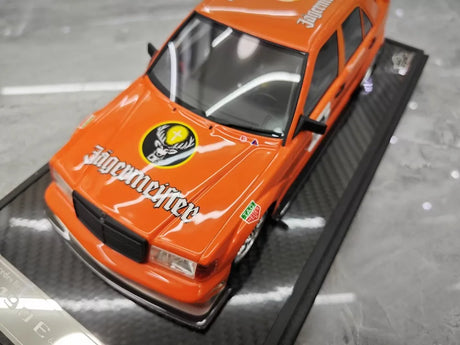 [VIP] 1:18 Mercedes-Benz 1990 W201 190E 2,5-16 Evo 2 A$AP Rocky Jägermeister Modellautoharz
