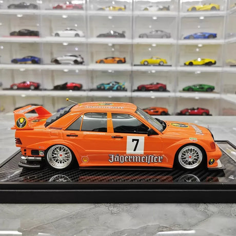[VIP] 1:18 Mercedes-Benz 1990 W201 190E 2,5-16 Evo 2 A$AP Rocky Jägermeister Modellautoharz