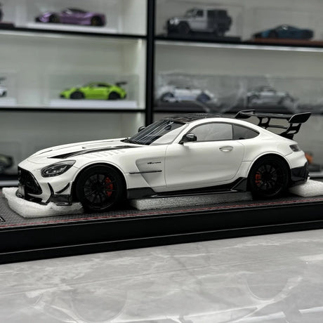 [VIP] 1:18 Mercedes-Benz 2021 AMG GT Black Series weißes Modellautoharz