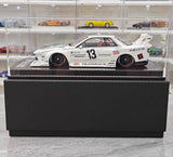 [VIP] 1:18 Nissan 1990 Skyline R32 LB-Works Kaido Racer #13 Model Car Resin / Closed Body