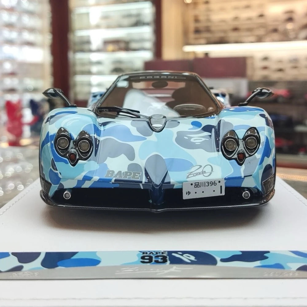 [VIP] 1:18 Pagani 2020 Zonda F Bape Model Car Resin
