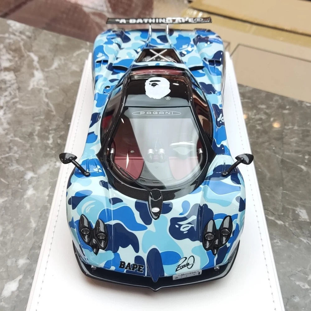 [VIP] 1:18 Pagani 2020 Zonda F Bape Model Car Resin