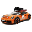 [VIP] 1:18 Porsche 2018 911 992 Carrera Safari Rally Orange Model Car Resin