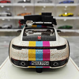 [VIP] 1:18 Porsche 2018 911 992 Carrera Safari Rally ホワイト Dirty モデルカー レジン