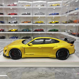 [VIP] 1:18 Porsche 2021 Taycan RWB Yellow Model Car Resin