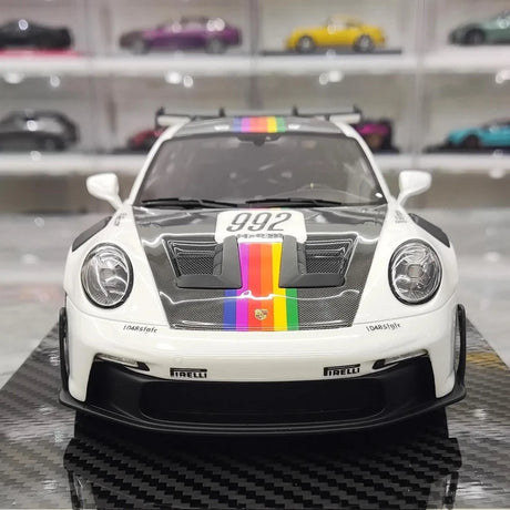 [VIP] 1:18 Porsche 2022 911 GT3 RS Apple-Modell Autoharz