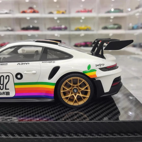 [VIP] 1:18 Porsche 2022 911 GT3 RS Apple-Modell Autoharz
