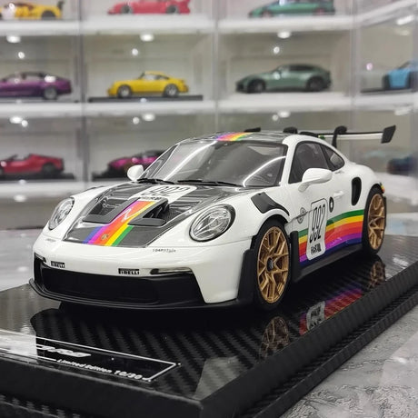 [VIP] 1:18 Porsche 2022 911 GT3 RS Apple-Modell Autoharz
