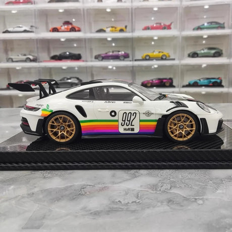 [VIP] 1:18 Porsche 2022 911 GT3 RS Apple-Modell Autoharz