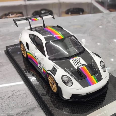 [VIP] 1:18 Porsche 2022 911 GT3 RS Apple-Modell Autoharz