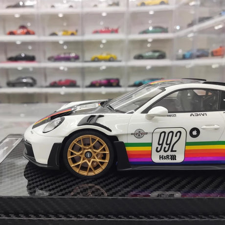 [VIP] 1:18 Porsche 2022 911 GT3 RS Apple-Modell Autoharz