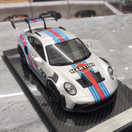 [VIP] 1:18 Porsche 2022 911 GT3 RS Martini-Modellautoharz