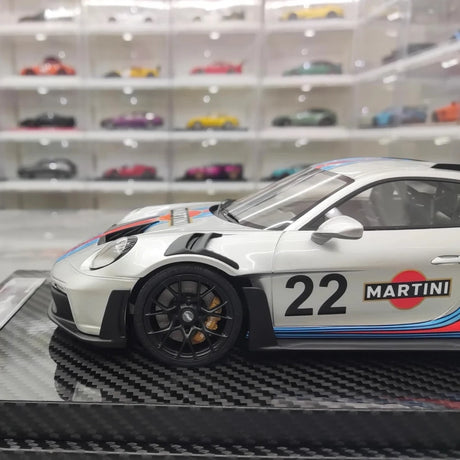 [VIP] 1:18 Porsche 2022 911 GT3 RS Martini-Modellautoharz